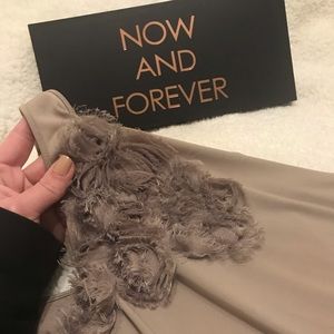 The Limited dress tank distressed flowers Large